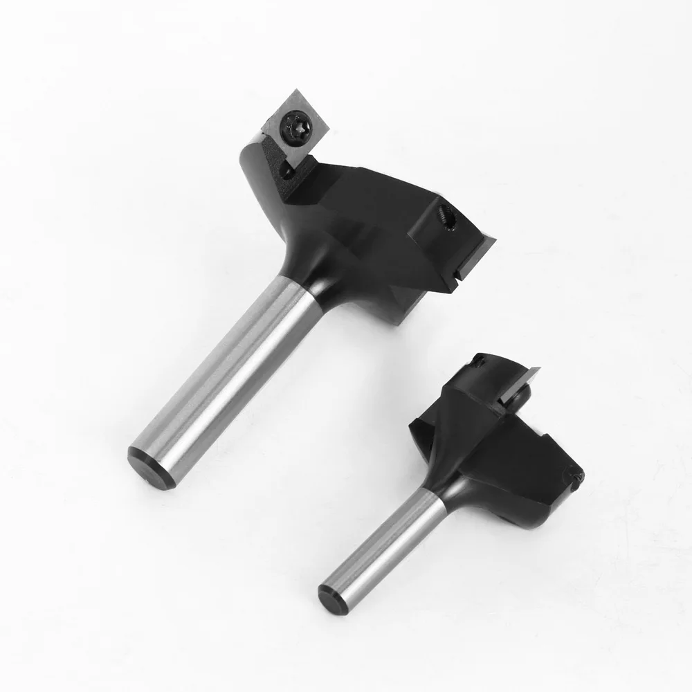 Cnc Spoil Board Surfacing Router Bits 1/2 Inch 12mm Shank 3 Flute Cutting Diameter Slab Flattening Router Bit Planing Bit