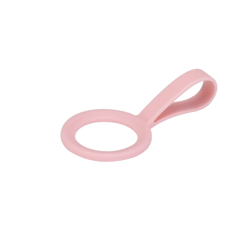 ODM Silicone Bottle Holder Removable Durable 500ML Rubber Paint Water Bottle Silicone Handle