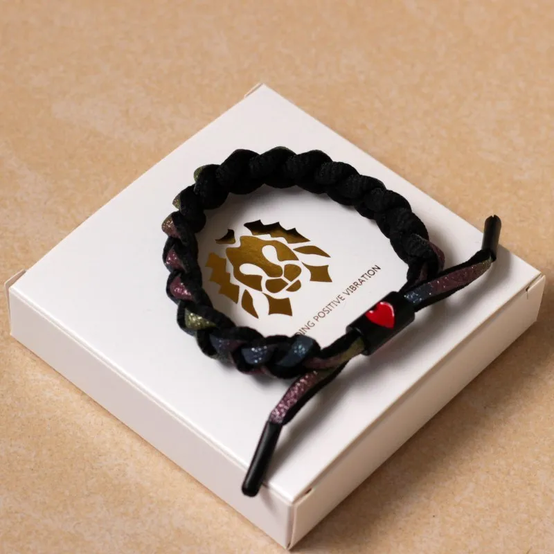 Adjustable Charm Wristband Sports Shoe Lace Bracelets Custom Printed Logo Shoelaces Basketball Braided Bracelet