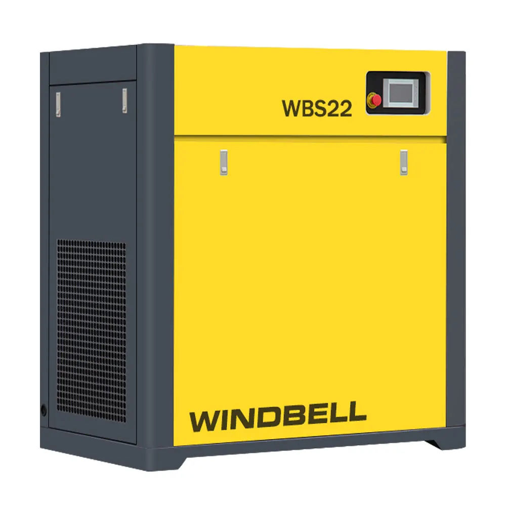 
China Outstanding Low Pressure Industrial Electric Oil Free Small Silent Rotary Screw Air Compressor 7.5Kw 10Hp Price On Sale 