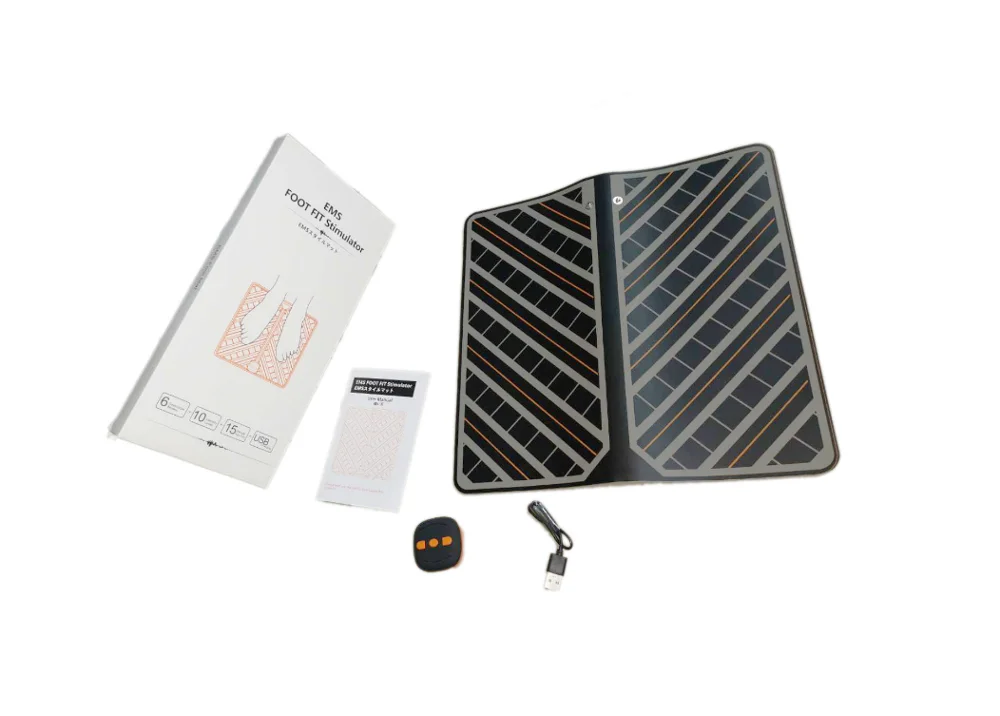 
Electric EMS Foot Massager Pad Feet Muscle Stimulator Foot Massage Mat Improve Blood Circulation Relieve Ache Pain 