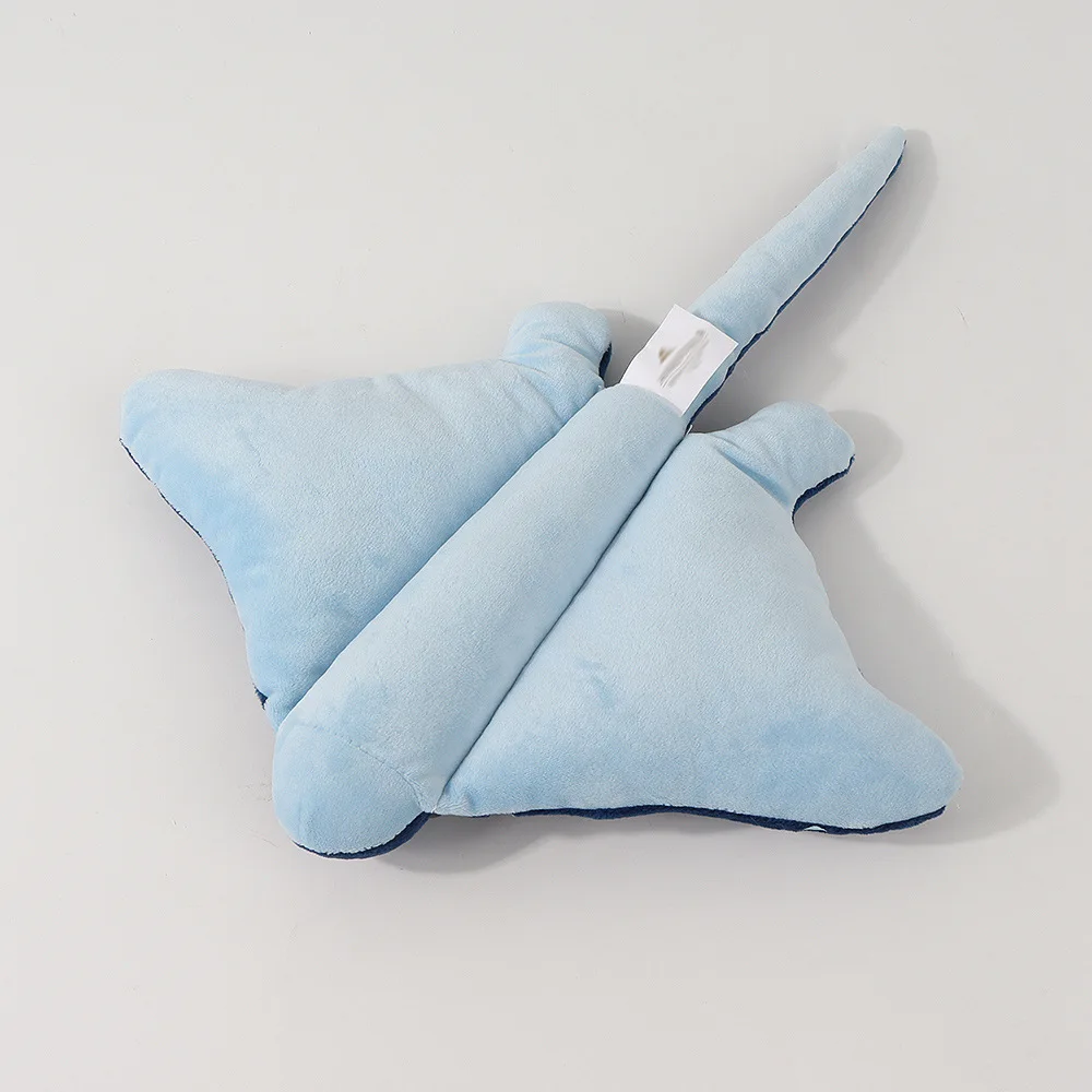 Custom 35cm ocean fish plush toys soft Manta Ray toy