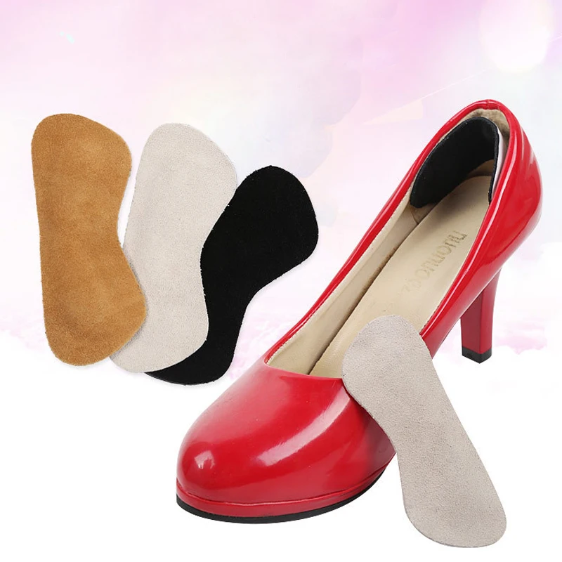 woman shoes adhesive non-slip insoles leather heel cushion liner grips protector sticker for high heels blister