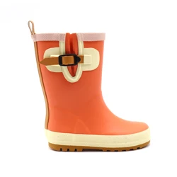 Wholesale factory price brightly color rain boots yellow waterproof gumboots rubber rain shoes