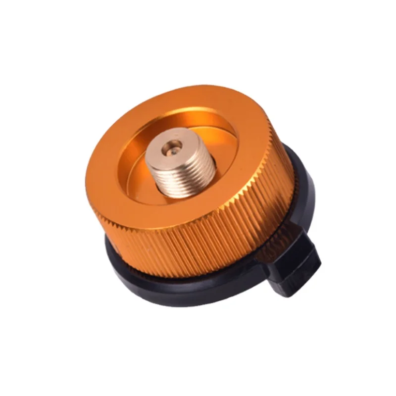Camping Bayonet Type Barbecue Outdoor Stove Connector Gas Cartridge Tank Adapter
