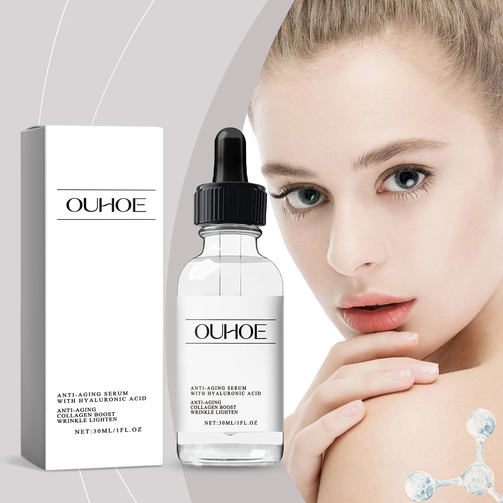 Polypeptide Facial Essence Skin Care Anti-Aging Collagen Vegetarian Cosmetics Facial Serum