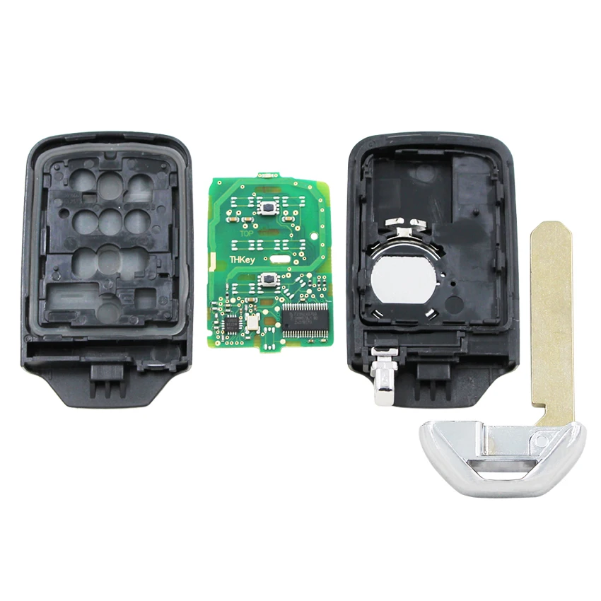 Replacement H-onda Pilot CR-V Civic City Jazz Grace Fit  Replacement  Remote 5 Buttons 433MHz Upgraded Smart Control Car Key