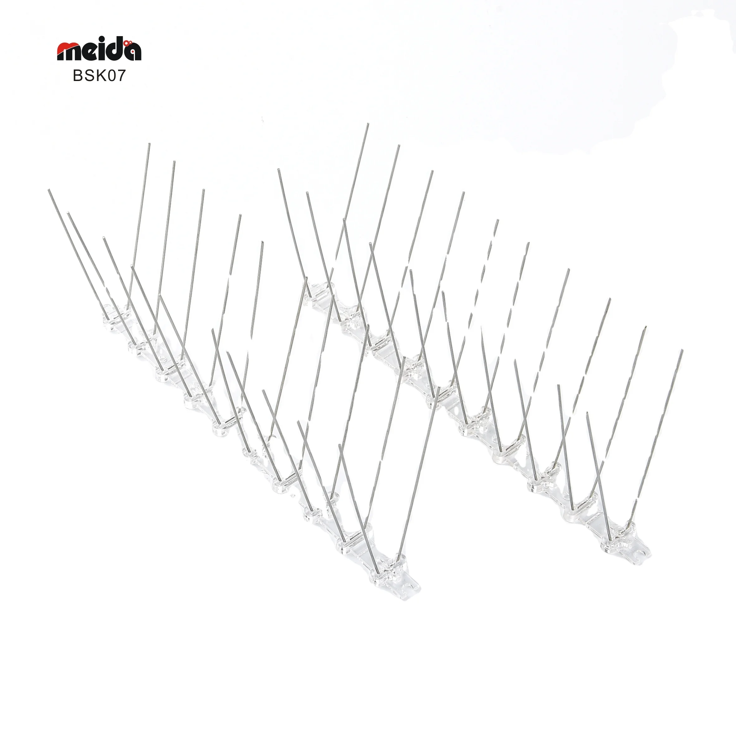 Outdoor Plastic Stainless Steel Anti Pigeon Bird Spikes Deterrent Device