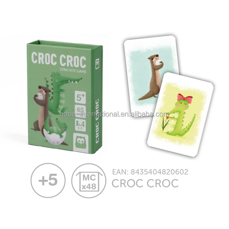 Animals Quiet Baby Book Montessori Toy Toddler Activity Book Croc Croc Cards Puzzle Games