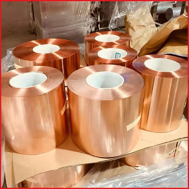 Катушка из красной меди 0,01 мм-1 мм, толщина ASTM C22000 C2200, C17200 C17300 H62 H65, катушка из бериллиевой меди