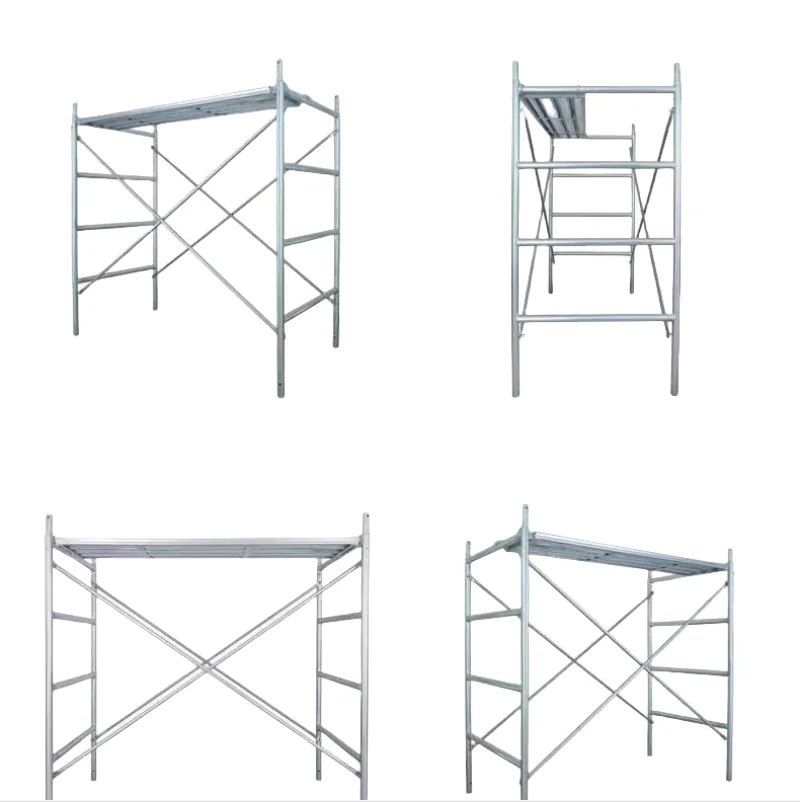 echafaudage--metallique Portable Galvanized Steel Ladder Frame Scaffolding System Mobile Frame Scaffolded