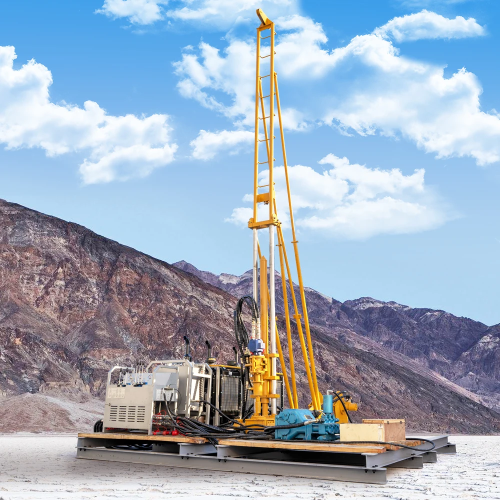 Гидравлическая геологоразведочная буровая установка