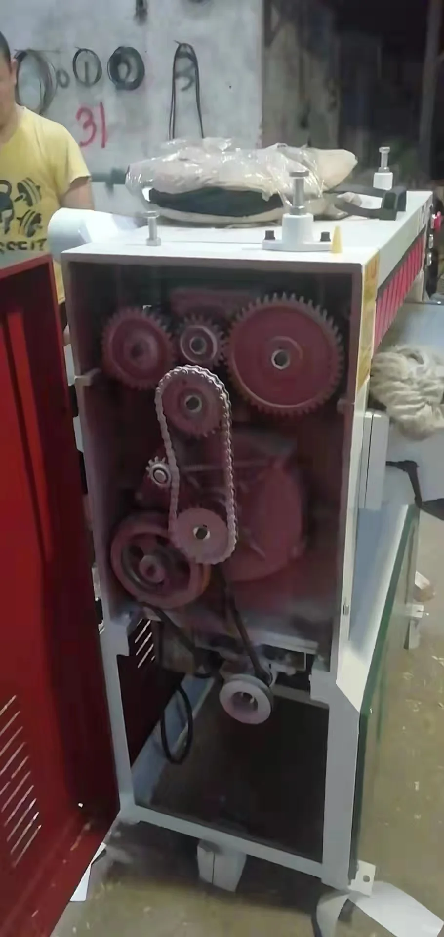 Haixun 1300mm width electric wood jointer surface planer wood thickness planer for wood working