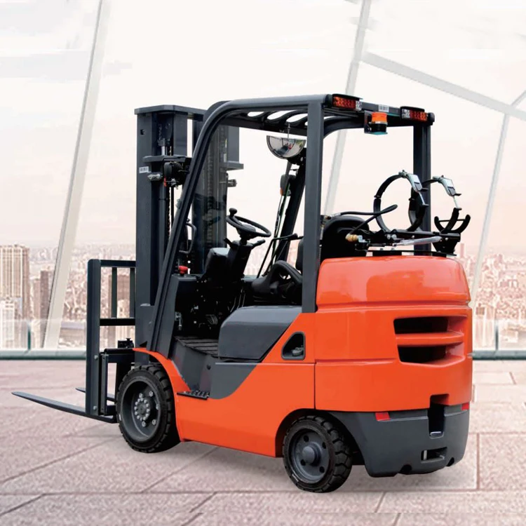 Hot Selling Material Handling Equipment Gas Forklift Product Mini 2.5 Ton All Terrain Lift Truck Forklift Lpg