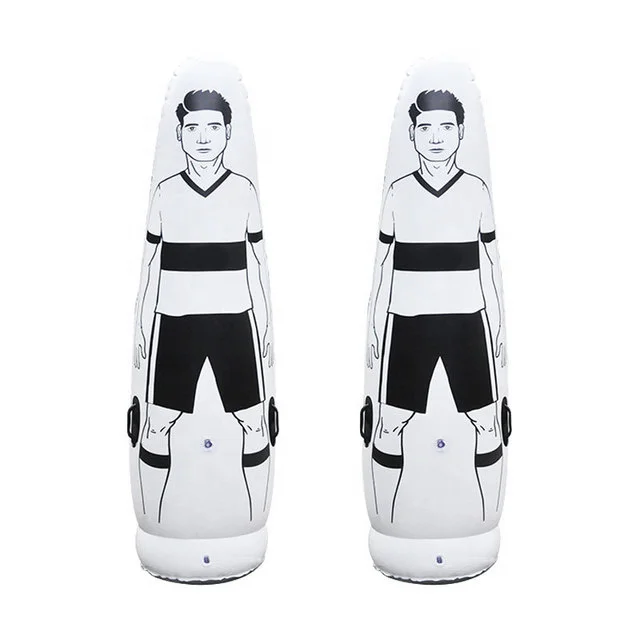 LXY-059 Hot Sale Soccer Training 205CM PVC Inflatable Soccer Dummy Soccer Mannequin for Free Kick Goalkeeper