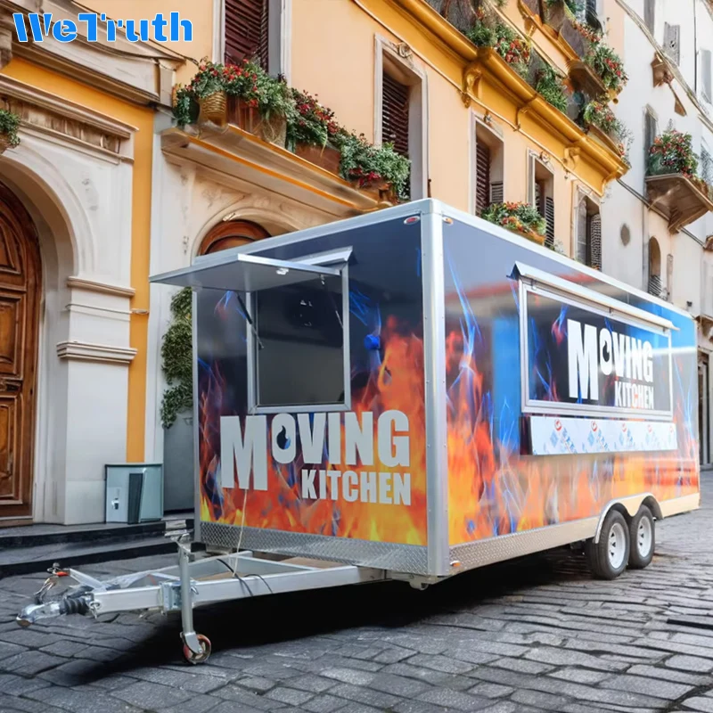 Catering Beer Trailer Street Hotdog Cart Mobile Kiosk Small Mobile Modern 4 X 4 Food Truck  With Full Kitchen For Sale Australia