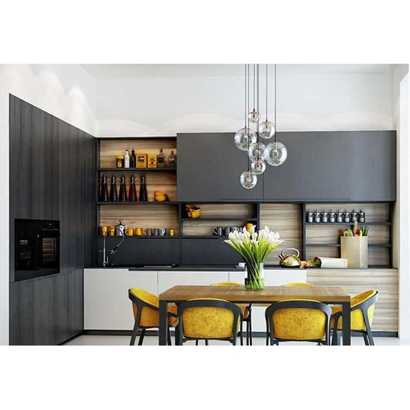 Modern Minimalist Stylish Custom Multifunctional Kitchen Cabinet Kitchen+cabinets Kitchen Furniture