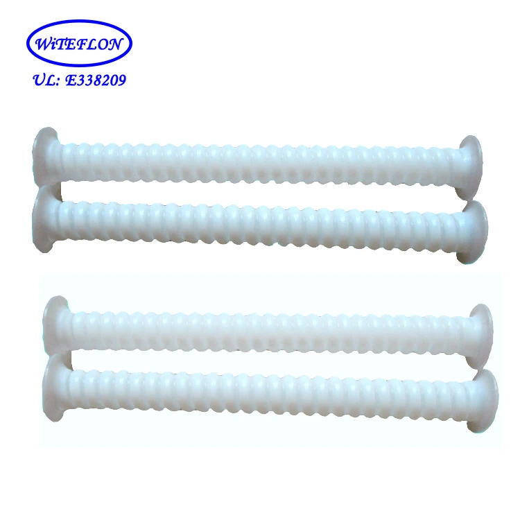 Flexible 4mm 6mm 8mm 10mm 12mm Convoluted Ptfe Tubing