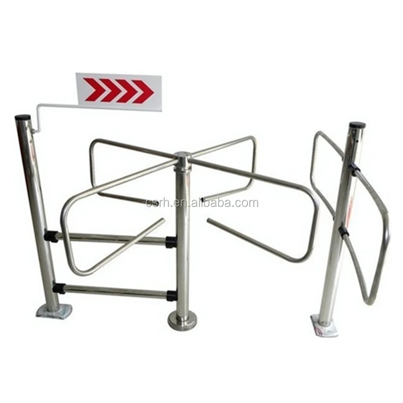 RH-JC03 Stainless Steel Supermarket Entrance And Exit Turnstile