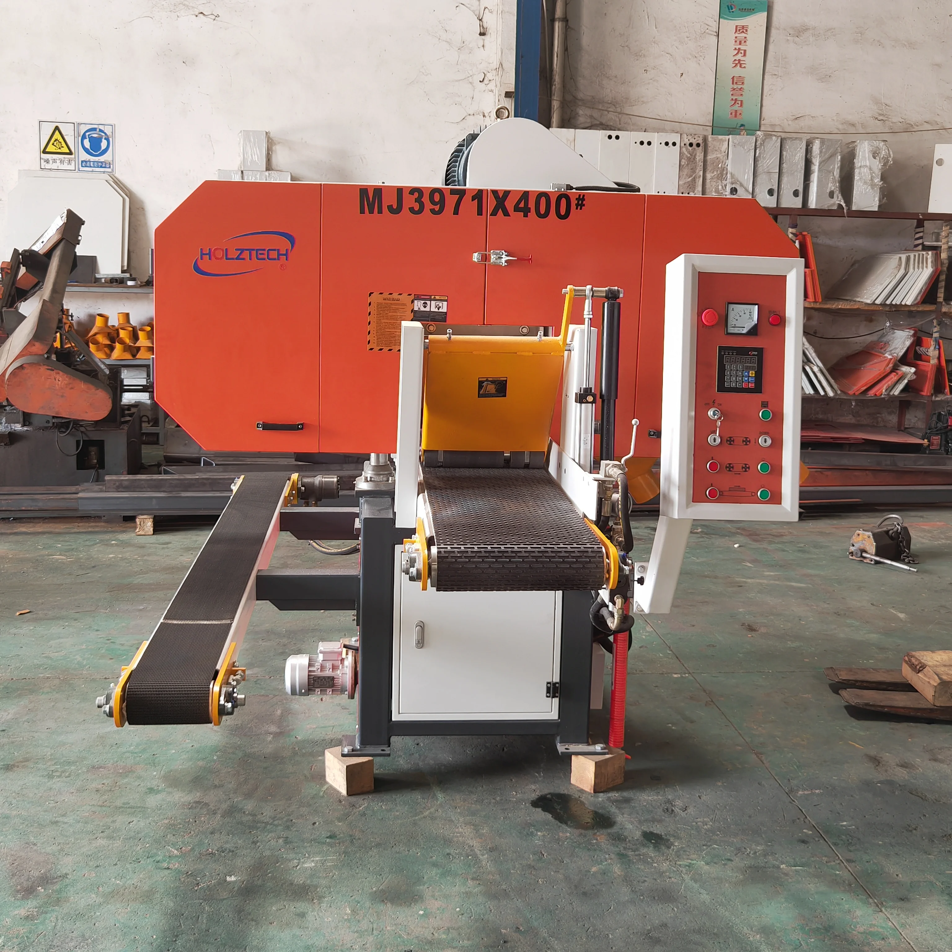 Timber Cutting Machine Band Saw Mill Diesel Portable Sawmill Horizontal Bandsaw Sawmill