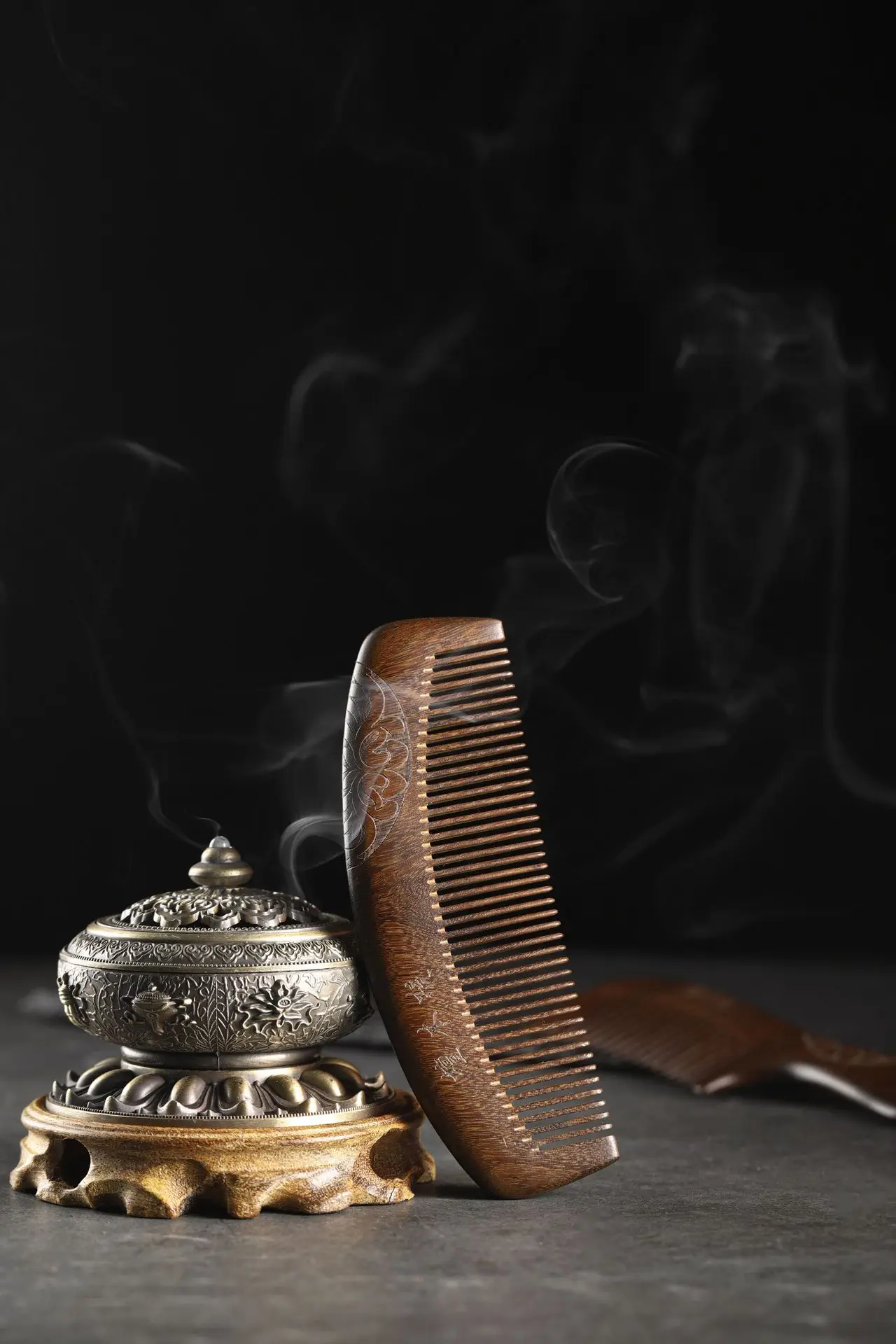 Women Hair Brush Wooden Comb Natural Beauty And Make Up Eco Friendly Custom Comb