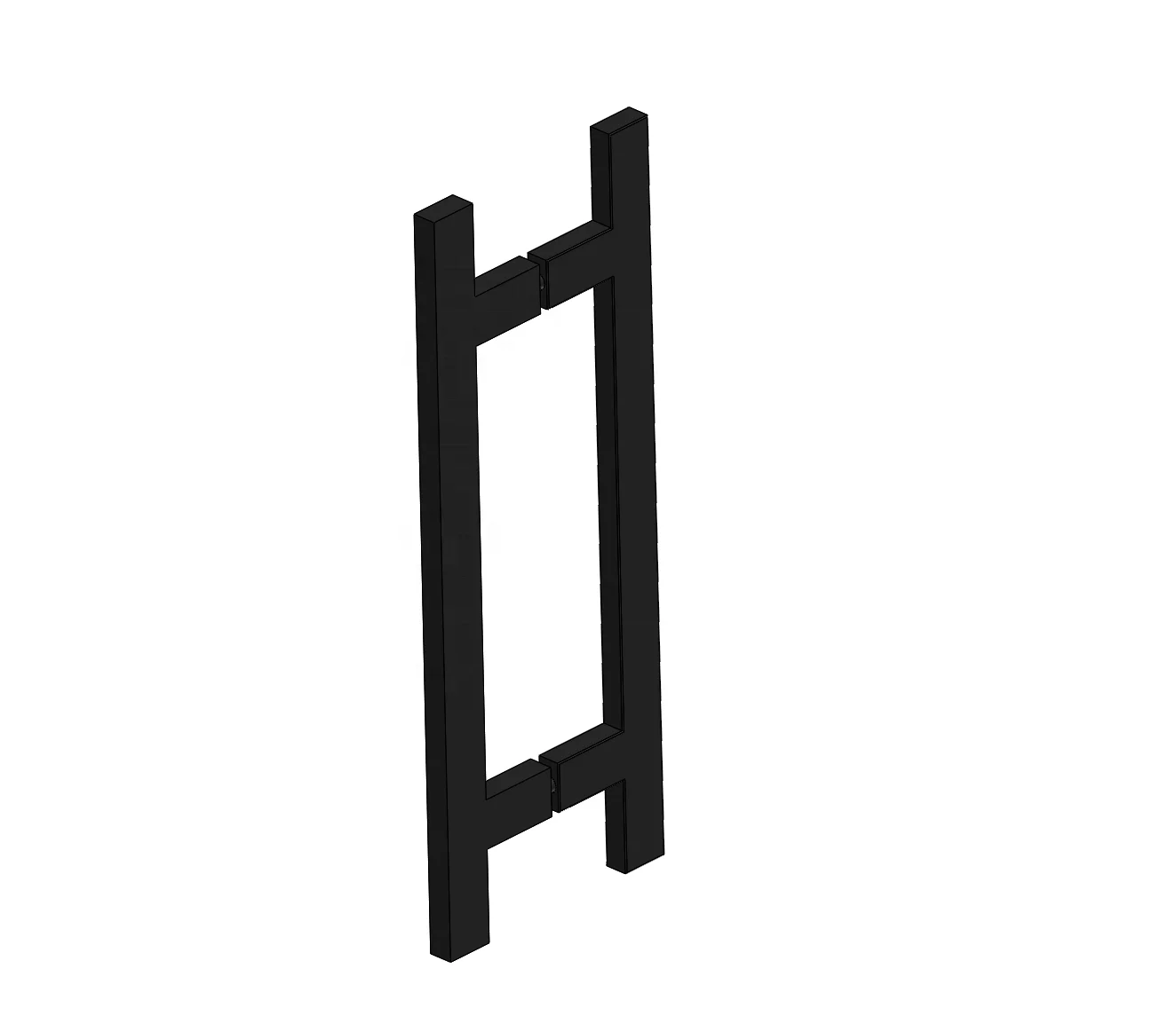 
Entrance Glass door square Matte Black Pull Handles 