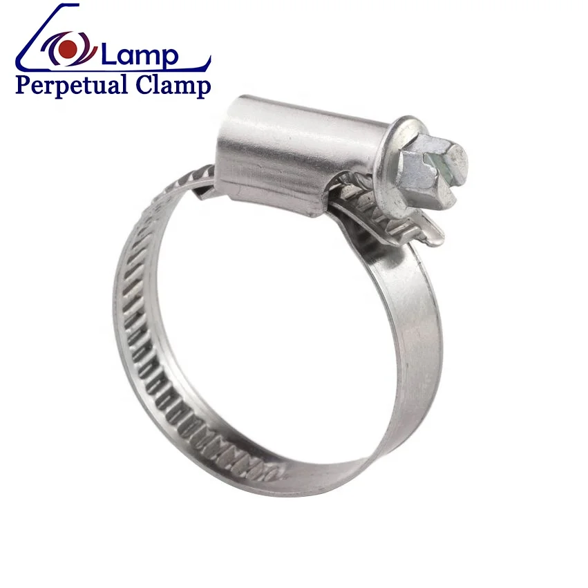 Stainless Steel Worm Drive Screw Hose Clamp