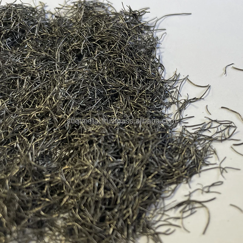 Chinese Manufacturers Stainless Steel Fiber Stainless Copper-plated Micro Steel Fibers For Concrete And Castable Ss310