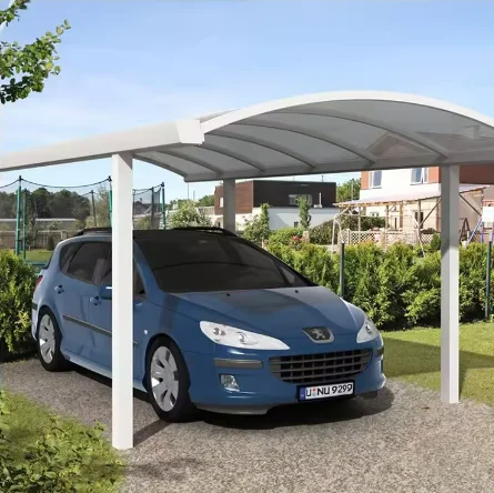 Waterproof Car Port Aluminium Solar Panel Carport Structure Single Solar PV Module  Quick Shipping