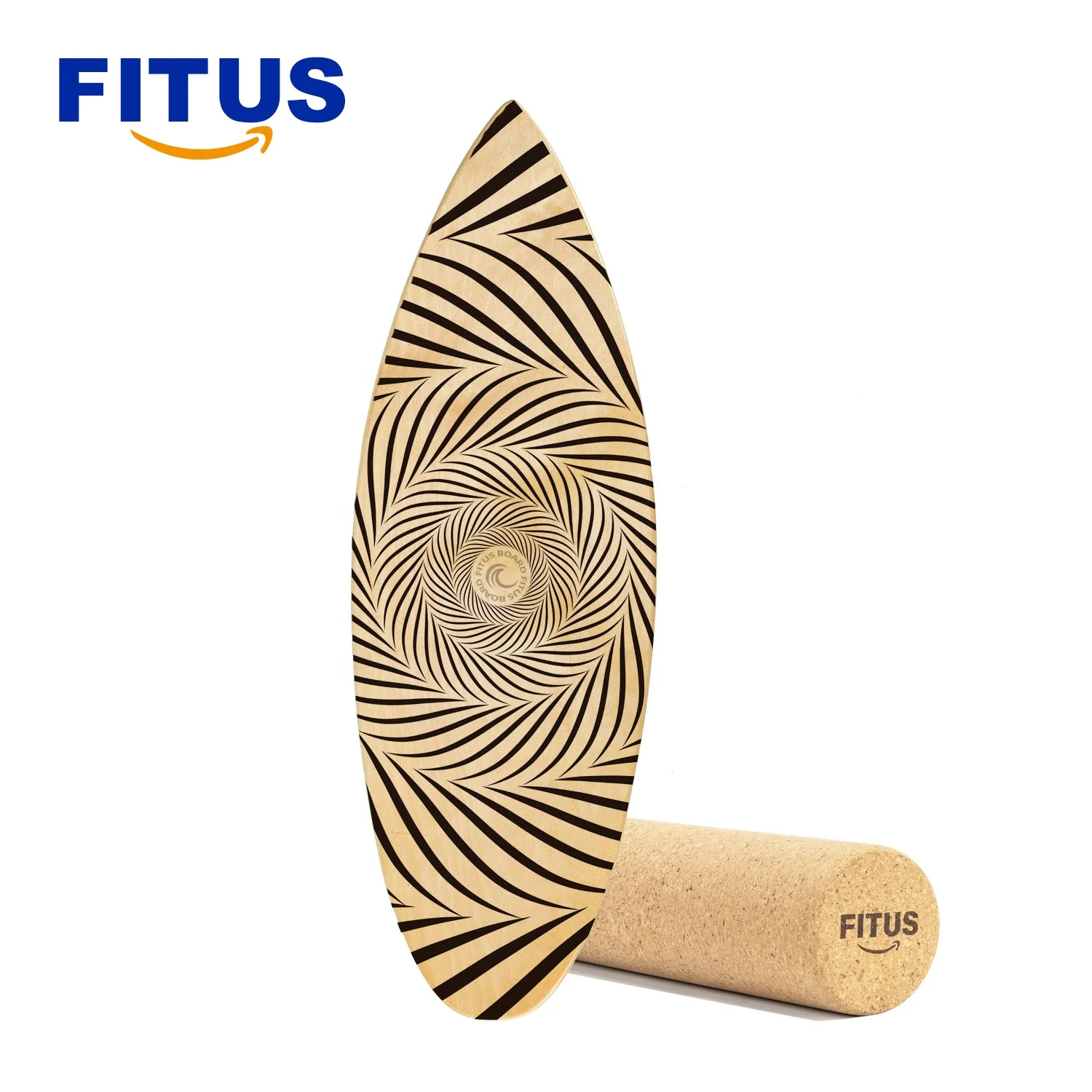 
FITUS Custom Design Wooden Balance Board Trainer Roller Board For Skate Surfing Exercise 