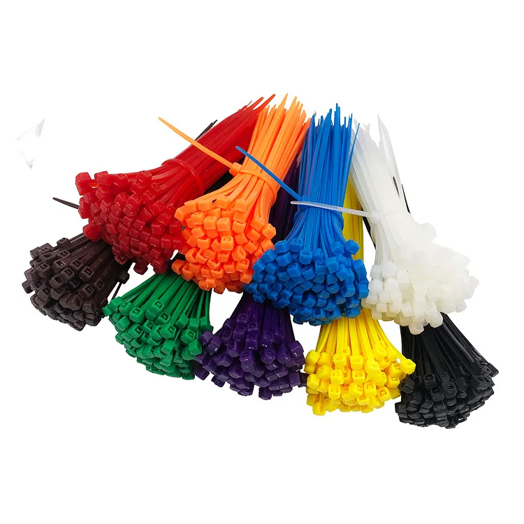 Chinese cable tie supply factory Selflocking nylon 66 cable ties /zip ties/tie wraps