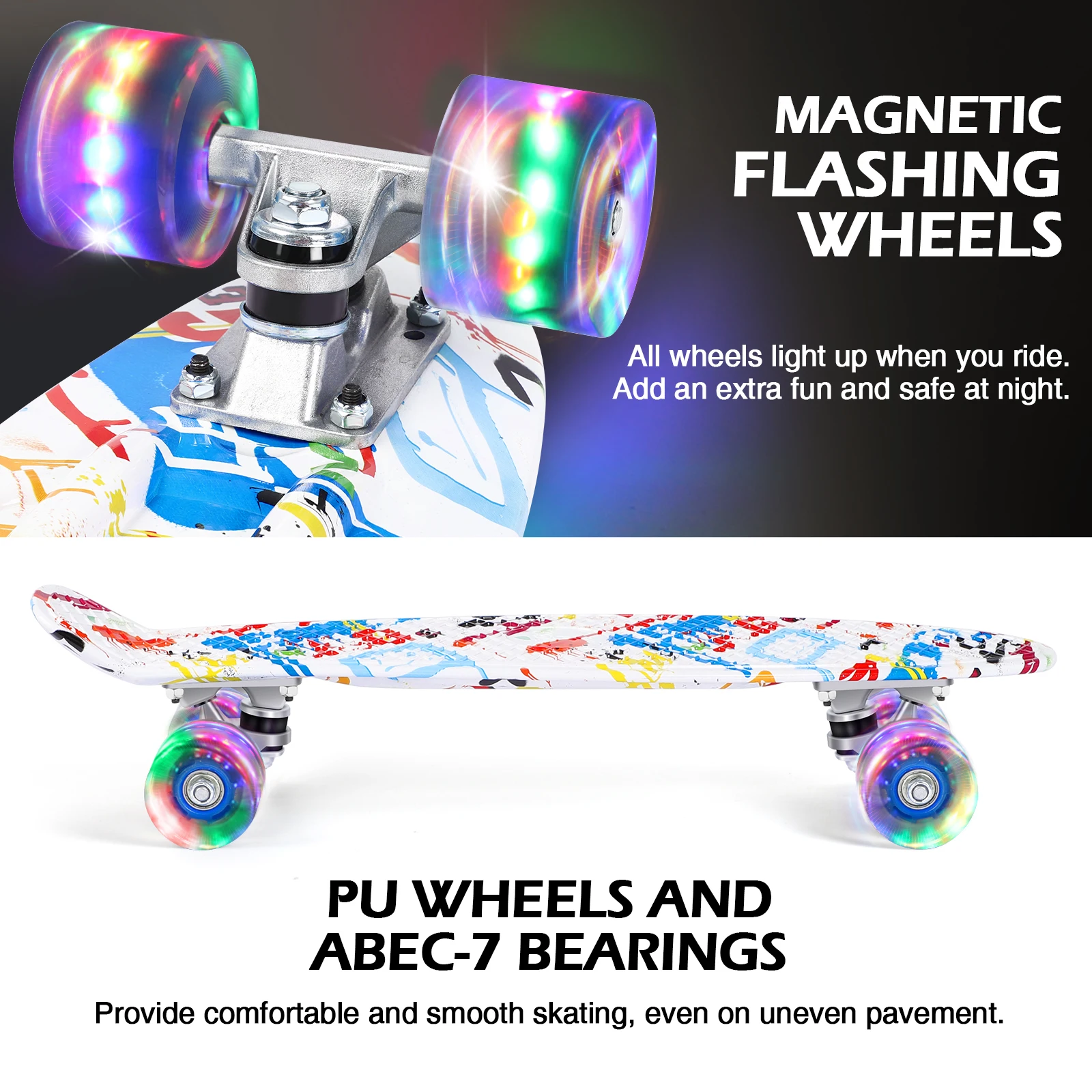 Hot Selling Canadian Maple Tech Deck Kids Plastic Cool Skateboard For Sale