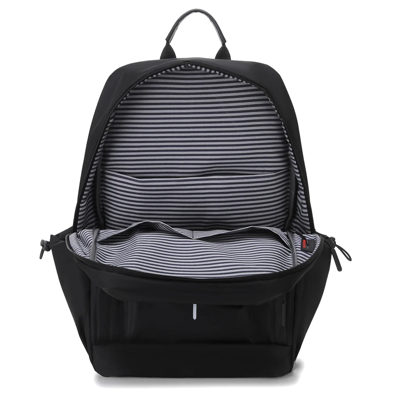 DANIEL Customized Logo Big Capacity Daily Use USB Charging Nylon Anti-Theft Travel Laptop Bag Business Travel Backpack