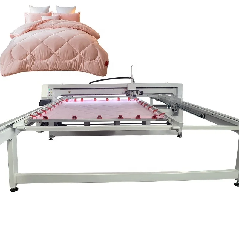 used full automatic double comforter small bed cover home quilt cotton quilt home use home textile shop use quilting machine