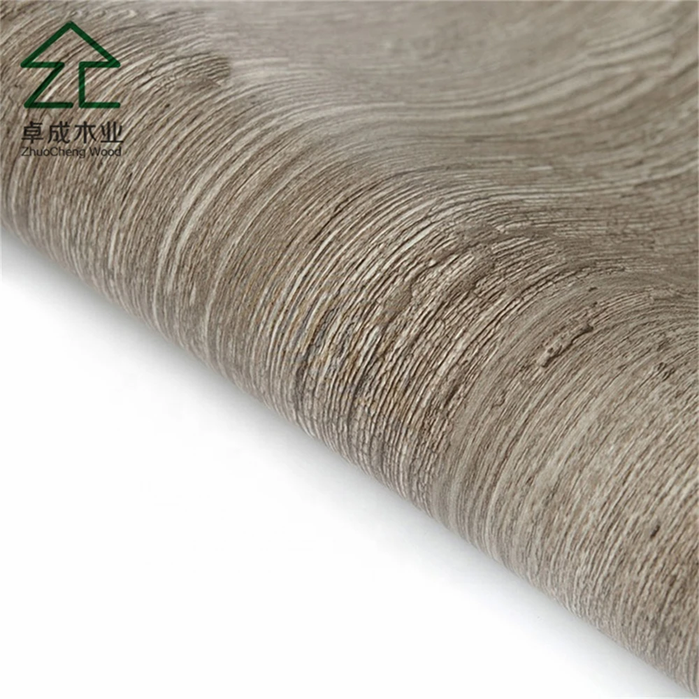 PVC Decorative Wooden Grain Film For Furniture Vacuum Press
