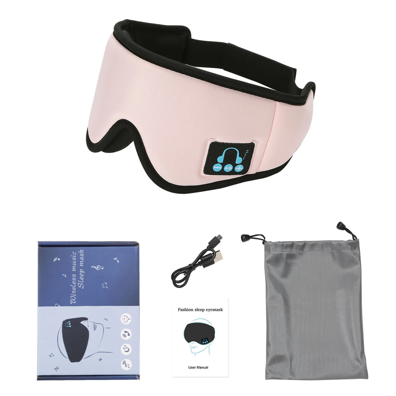 
Ultra-Soft Wireless Music Headphones Sleeping Headphones Headband For Gifts 