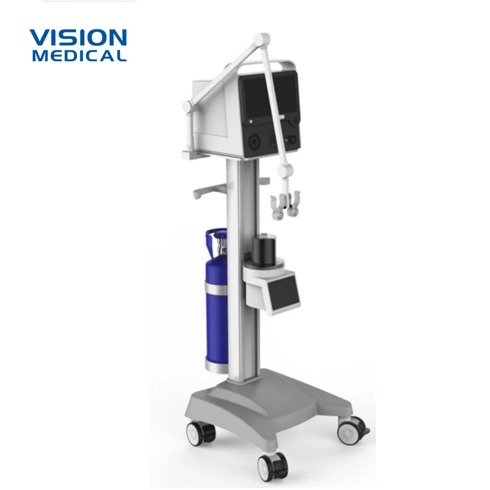 manufacturer Medical oxygen cylinder trolley mobile patient cart with sheet metal work surface medical equipment cart