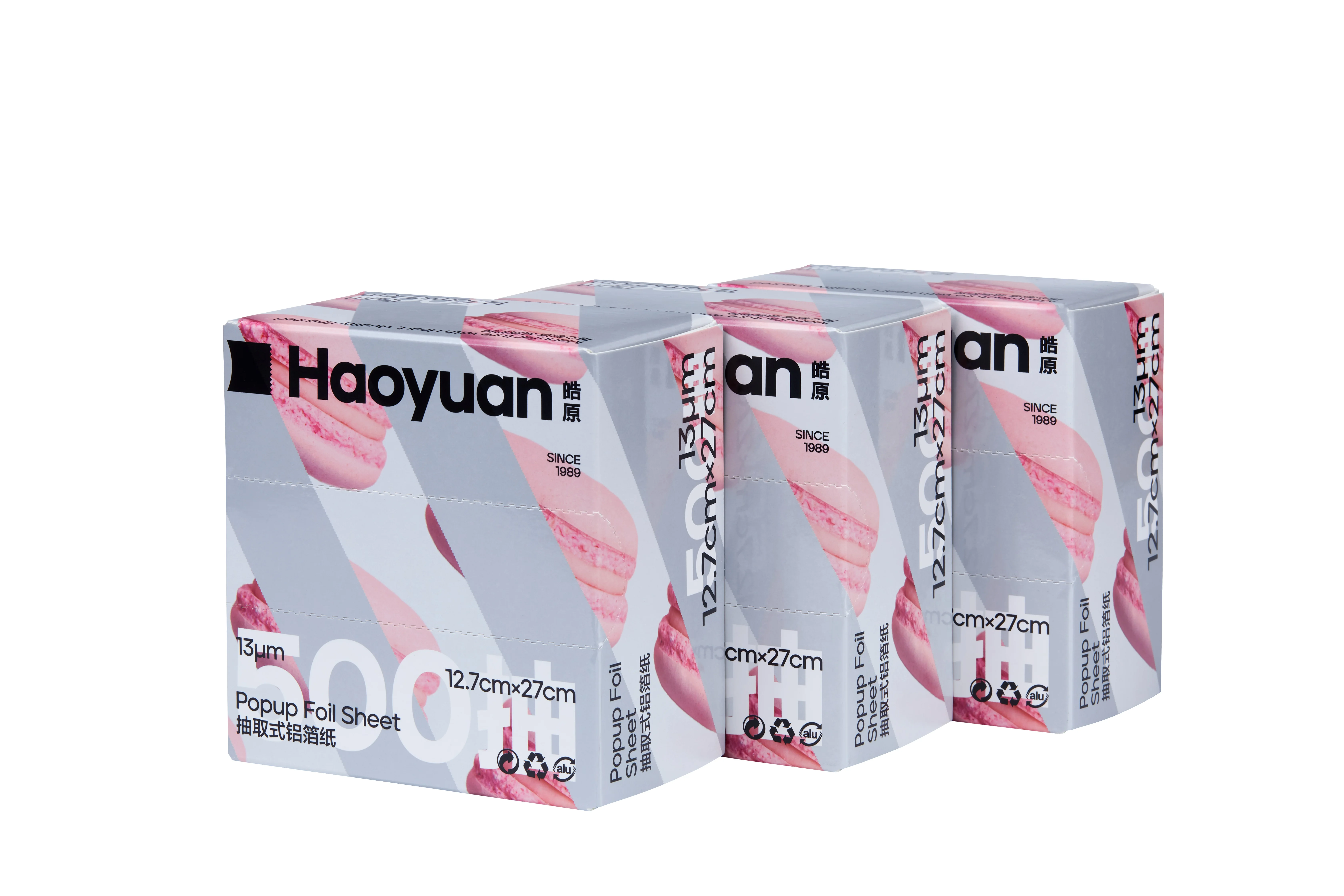 Popular size color printed pop up hairdressing foil