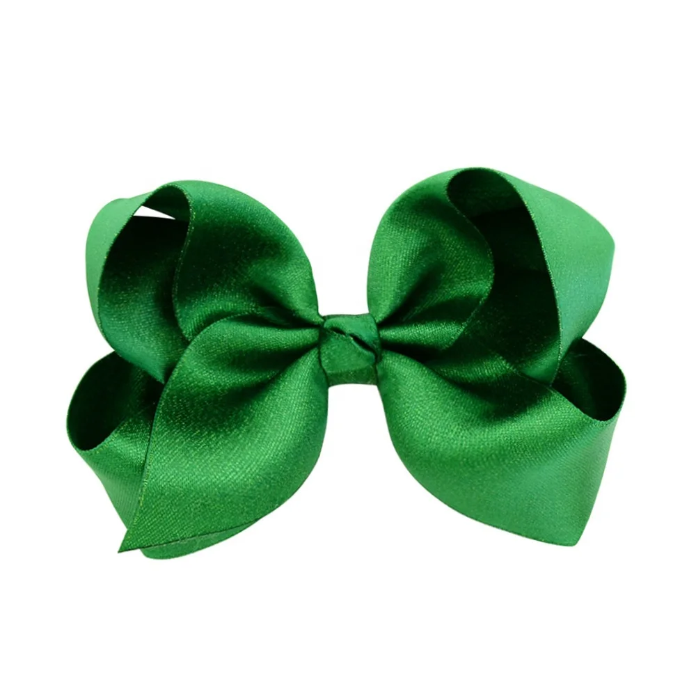 wholesale cute custom design handmade baby hair ribbon bow for