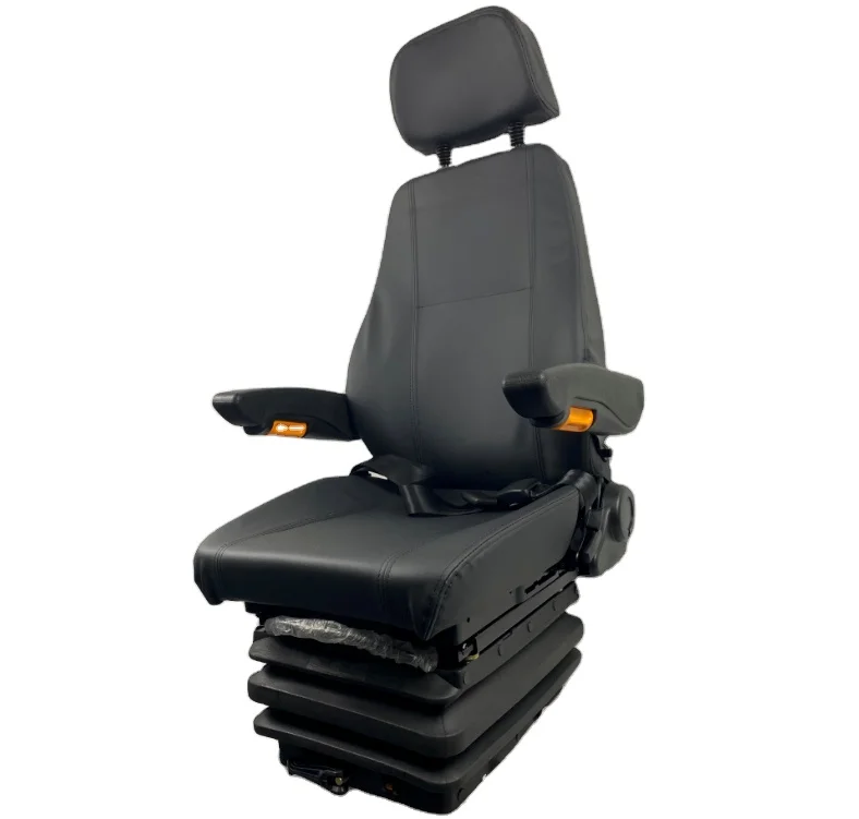 mechanical suspension driver seat with horizontal adjustment operator driver seating crane driver seating