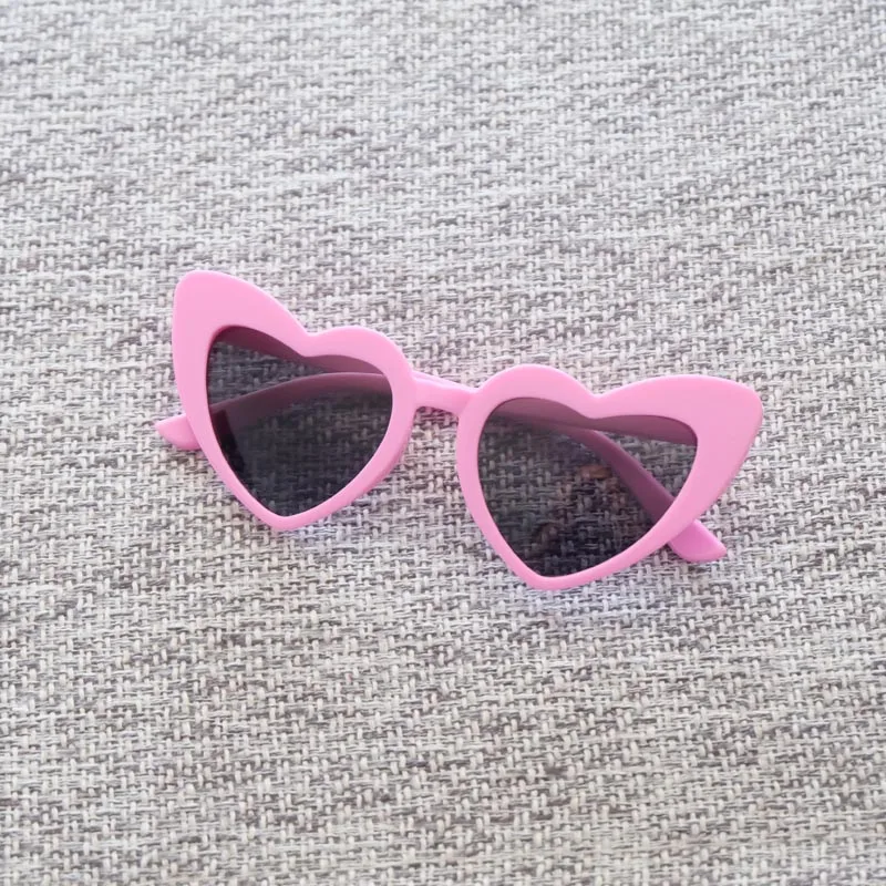 Candy Colors Girls Hearts Sunglasses Cute Kids Sun Glasses UV400 Cat Eye Baby Lovely Shades UV Protection