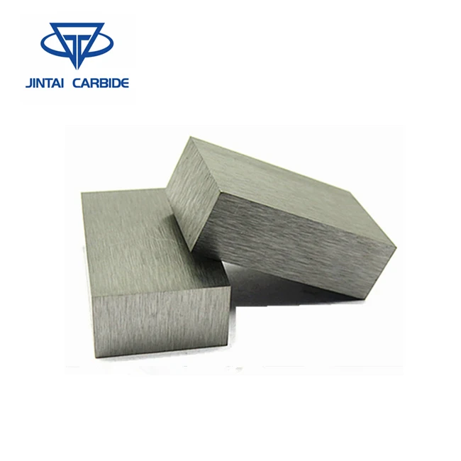 Zhuzhou Jintai K05 K10 K20 K30 Cemented Carbide Bar Carbide Cutter Flat Blade Tungsten Carbide Strip