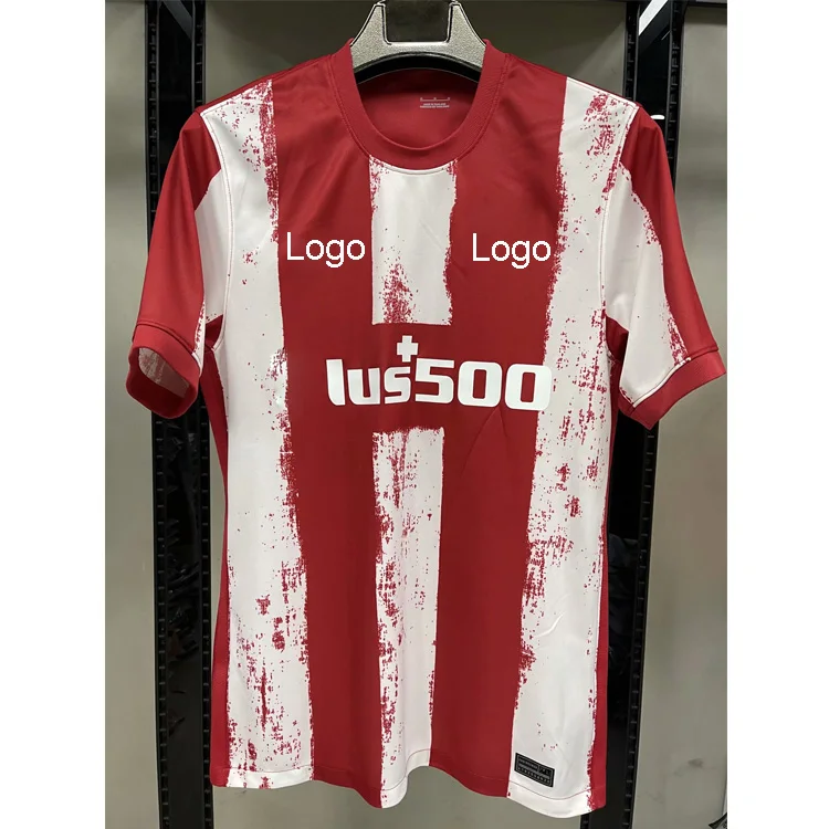 Top thailand quality outdoor sports men football club fans soccer jersey 2021 2022