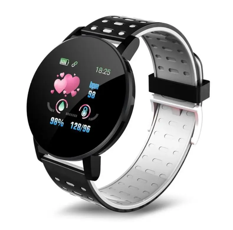 Сделано в Китае цветной ТПУ ремешок низкая цена android IOS fitpro app водонепроницаемый 119PLUS