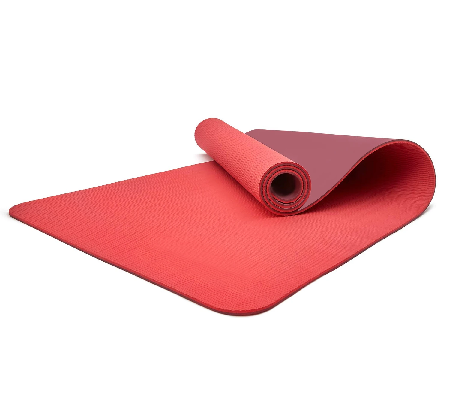 Huayi 2024 hot sale yoga mat TPE material professional yoga mat thick exercise yoga mat