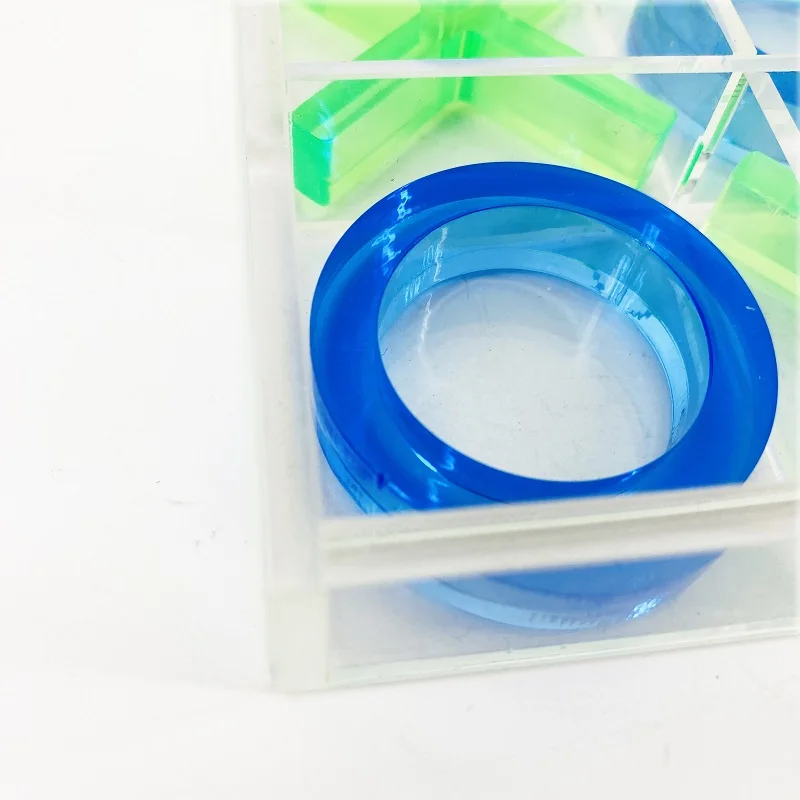 WalMart hotsale acrylic tic tac toe sets acrylic chess board game custom colorful chess game sets