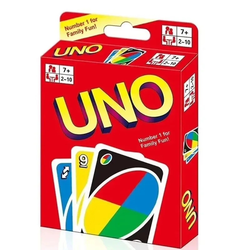 UNOFLIPs! Board Games Playing Cards Wholesale No Mercys Harry Mario DBZ DOS Card Game for Children Adults Kid Birthday Gift Toys