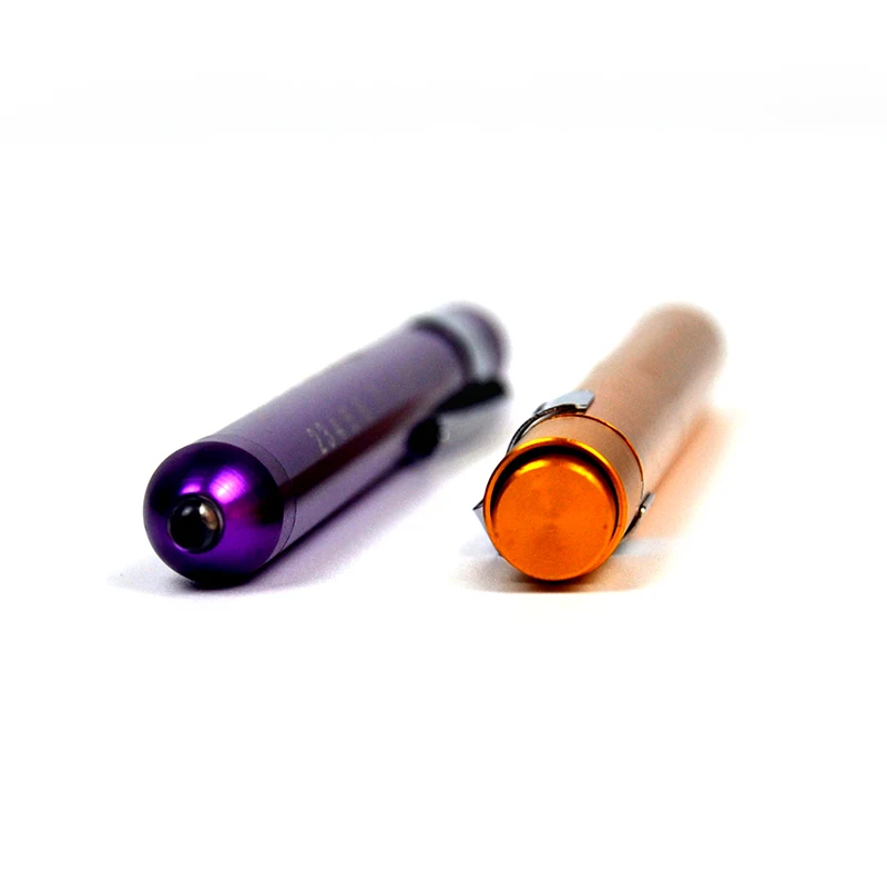 Aluminum medical flashlight doctors and nurses pupil pen