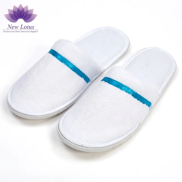 Недорогие новые белые индивидуальные высококачественные комнатные одноразовые Тапочки для отеля