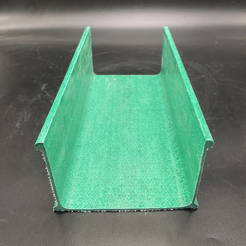 Plastic sprayed glass steel bridge thickened fireproof glass steel cable bridge